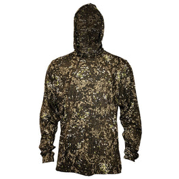 Air - X Camo Pattern Hooded Performance Shirts with Repel X - Xotic Camo & Fishing Gear - TSHAX001