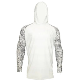 Pattern Hooded Long Sleeve Performance with Repel X - Xotic Camo & Fishing Gear - AWBHLSPS100XS - C7