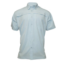 Load image into Gallery viewer, Short Sleeve Solid Lifestyle Button Down w/ REPEL - X - Xotic Camo &amp; Fishing Gear - IBSSBD001
