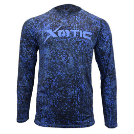 Long Sleeve Fishing Performance Shirt - Xotic Camo & Fishing Gear -BWLSPS100XS-C3b-NT