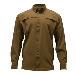 Long Sleeve Solid Lifestyle Button Down w/ REPEL-X - Xotic Camo & Fishing Gear -BILSBD100S