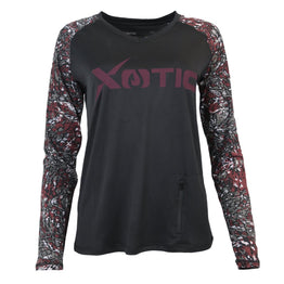 Long Sleeve Women's Performance Shirt - Xotic Camo & Fishing Gear -WAGBBLSPS100S-NT