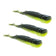 Pop Shad 4" Watermelon/Chart